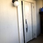 玄関ドアでも寒さ対策