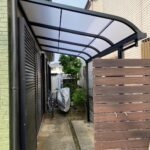 自転車が雨ざらしでお困りですか？サイクルポートでスマート収納！