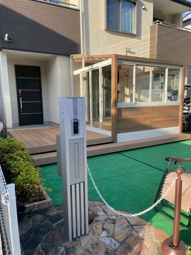 「玄関から繋がる開放感」